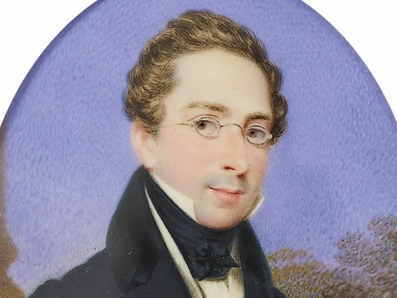 1786-Paul Fischer - Autoritratto